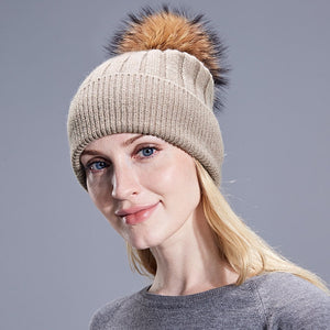 Fall/Winter Wool Beanie Cap