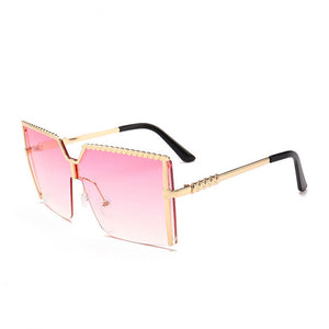 Oversized Square Sunglasses Luxury