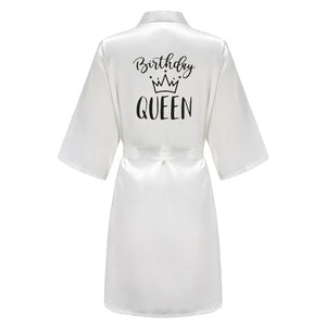 Birthday Queen&Squad Party Robe