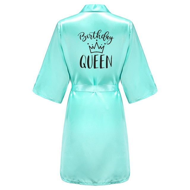 Birthday Queen&Squad Party Robe