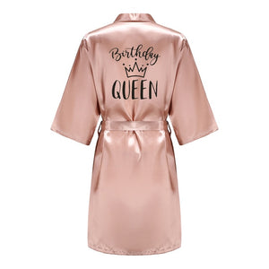 Birthday Queen&Squad Party Robe