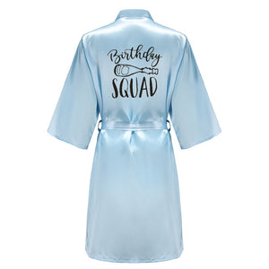 Birthday Queen&Squad Party Robe