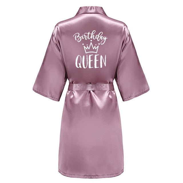 Birthday Queen&Squad Party Robe