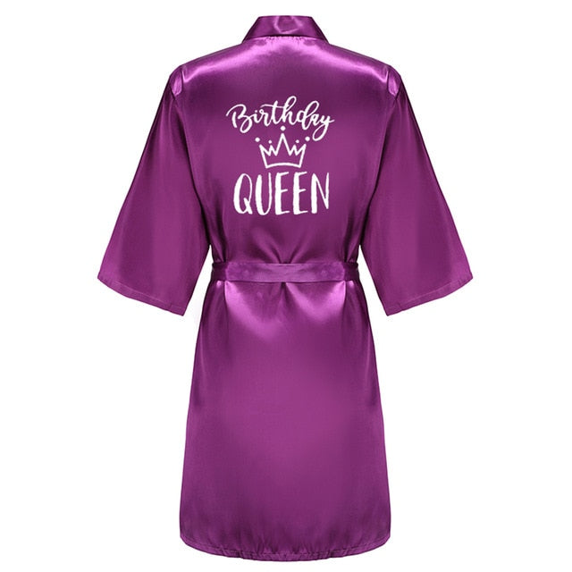 Birthday Queen&Squad Party Robe