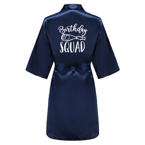 Birthday Queen&Squad Party Robe