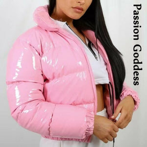 Pink Puffer Jacket