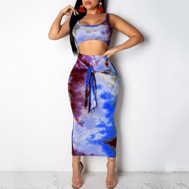 Summer Women Two Piece Set