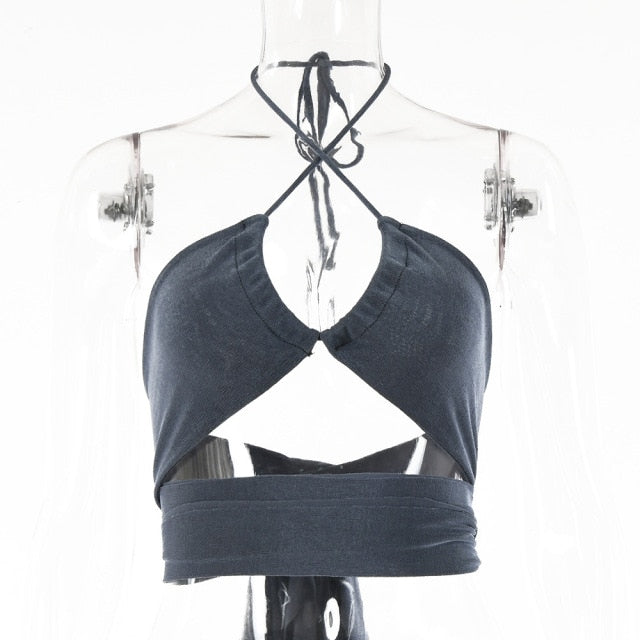 Sleeveless Sexy Tops Crop