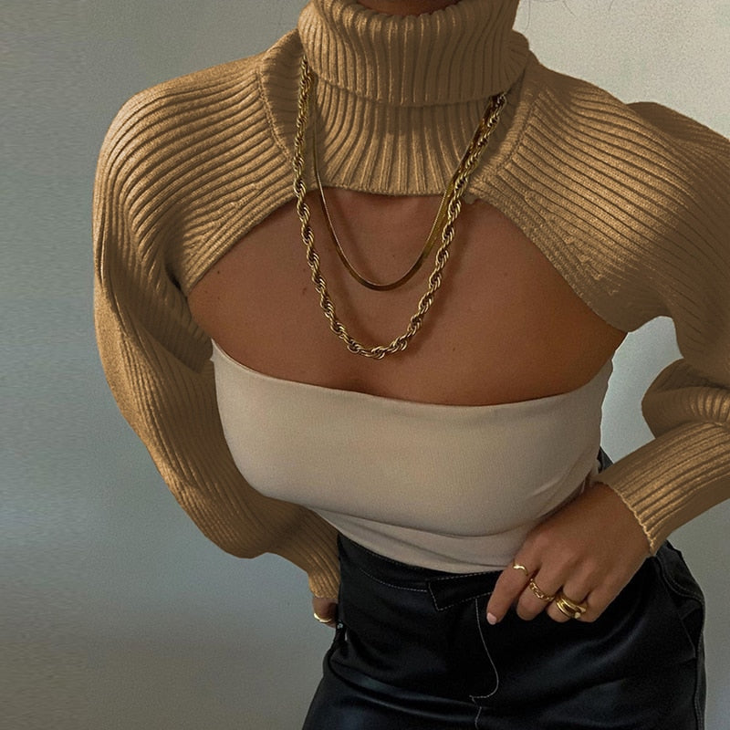 Kint Pullover Turtleneck Sweater