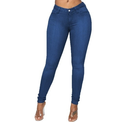 Autumn High Waist Jeans