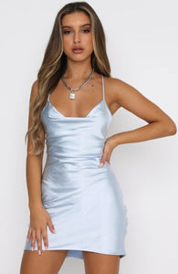 slit backless sexy dress